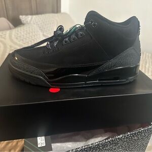 Jordan Black Cats 🐈‍⬛ Paten Leather Sneakers